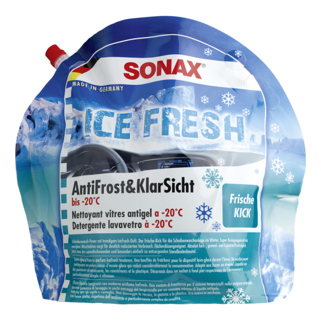 SONAX AntiFrost&KlarSicht Nachfüllpackung mit 3 lInhalt
