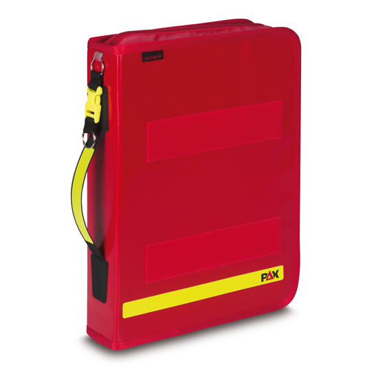 Fahrtenbuch-Multiorganizer PAX, aus PAX-Plan, Dokumentenmappe im Format DIN A4, rot