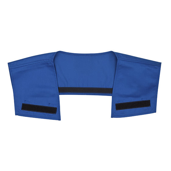 Koller blau für Überjacken S-GARD, 55% Modacryl/43% Baumwolle/2% P140