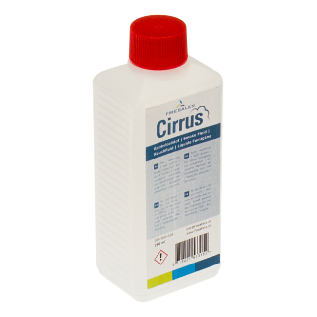 Nebelfluid FIREWARE Cirrus, Flasche mit 0,25 l Inhalt