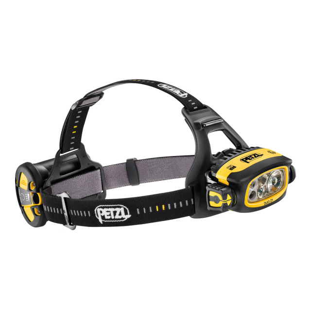 Stirnlampe PETZL DUO Z1, ATEX-Zulassung, mit Akku, Ladegerät, Halterungen für Helm Vertex und Strato, 3 Jahre Garantie