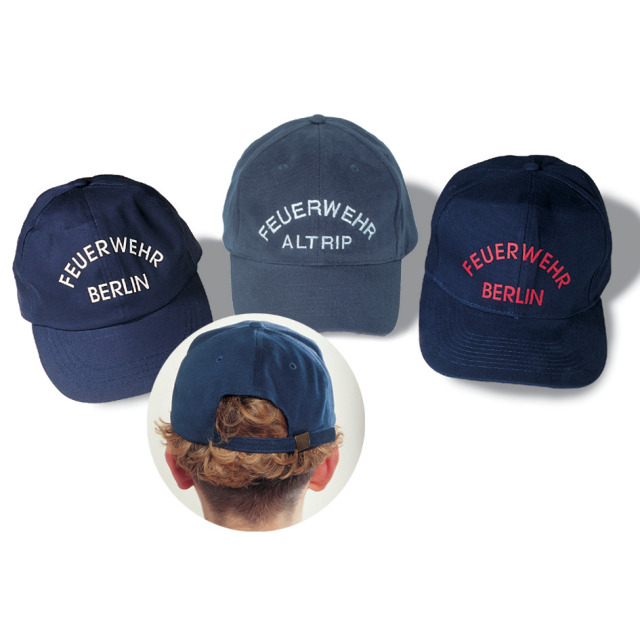 Baseball-Cap, dunkelblau, Obermaterial BW-Atlas, GORE-TEX-Insert, silberfarbige Stickerei