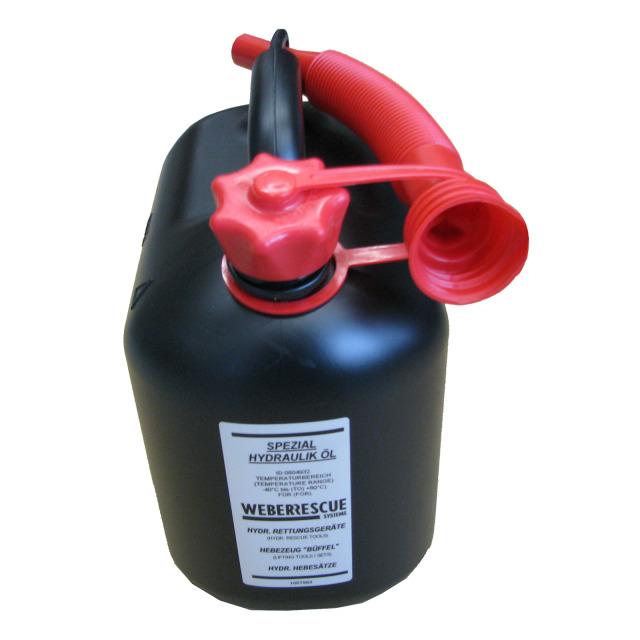 Hydrauliköl WEBER, 5 Liter im Kunststoffkanister