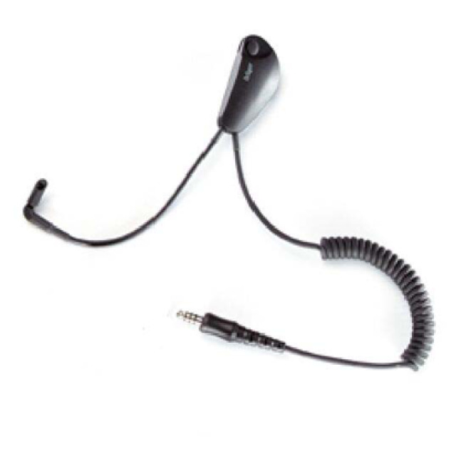 Hör-Sprechgarnitur DRÄGER MS-Com, DIN EN 136 Kl. 3, DIN EN 137 Typ 2, mit Spiralkabel und 4-poligemNexus-Stecker, ATEX-Zulassung
