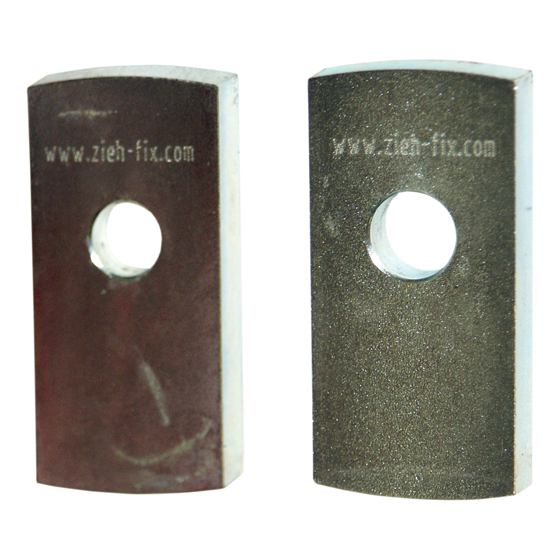 Kernziehplatte für Rundzylinder Ø 16,8 mm, für Einsatzkoffer ZIEH-FIX