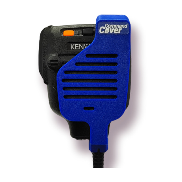 CommandCover für Kenwood KMC-25. Farbe blau RAL 5002