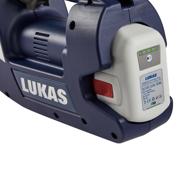 LiIon-Akku 5,0 Ah LUKAS, für eDRAULIC Geräte und Motorpumpe P 600