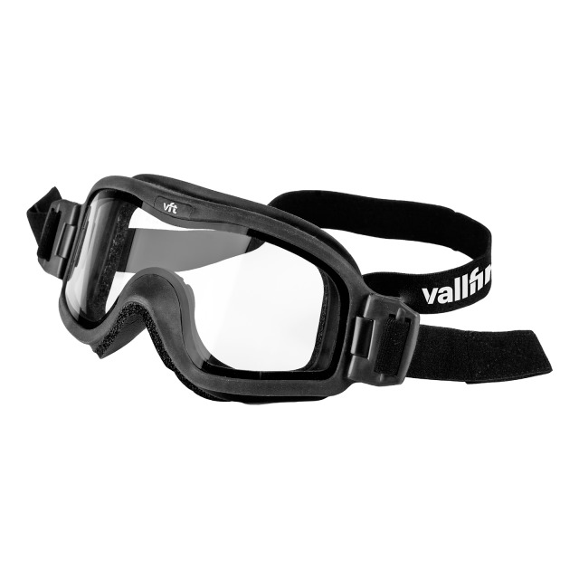 Augenschutzbrille VALLFIREST, DIN EN 166, DIN EN 14458, für Feuerwehrhelm VFT1, belüftet