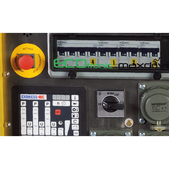 ECOtronic System für DIN-Stromerzeuger ENDRESS. Lastabhängige Drehzahlregelung
