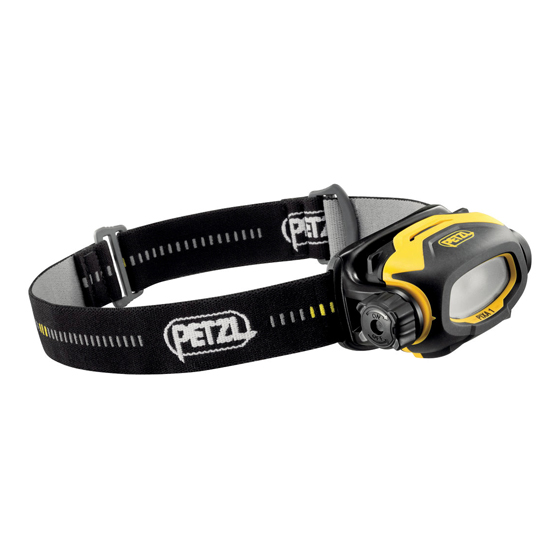 Stirnlampe PETZL PIXA 1, ATEX-Zulassung, 2 Leuchtmodi, mit 2 AA-Batterien, Kopfband, 3 Jahre Garantie