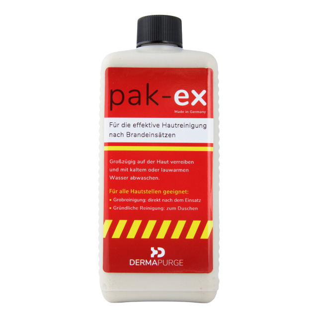 Hautreinigungsgel DERMAPURGE pak-ex, Flasche für Euro-Pumpspender, 500 ml Inhalt