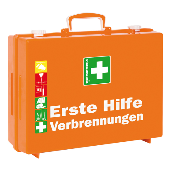 Erste-Hilfe-Koffer SÖHNGEN für Brandverletzungen nicht genormt, als