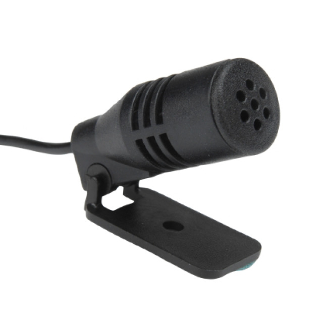 Freisprechmikrofon MOTOROLA für MTM800, zur Befestigung an der Sonnenblende, mit  Adapterkabel 7 m,ohne Sendetaste