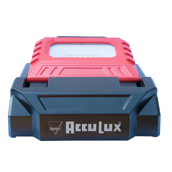 Arbeitsscheinwerfer ACCULUX 1500 LED, 15 W Power-LED, 1000 Lumen, einschließlich Ladegerät 12/230 V