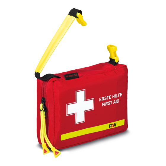 Erste-Hilfe-Tasche PAX S, aus PAX-Light, rot, mitseparater Tablettentasche