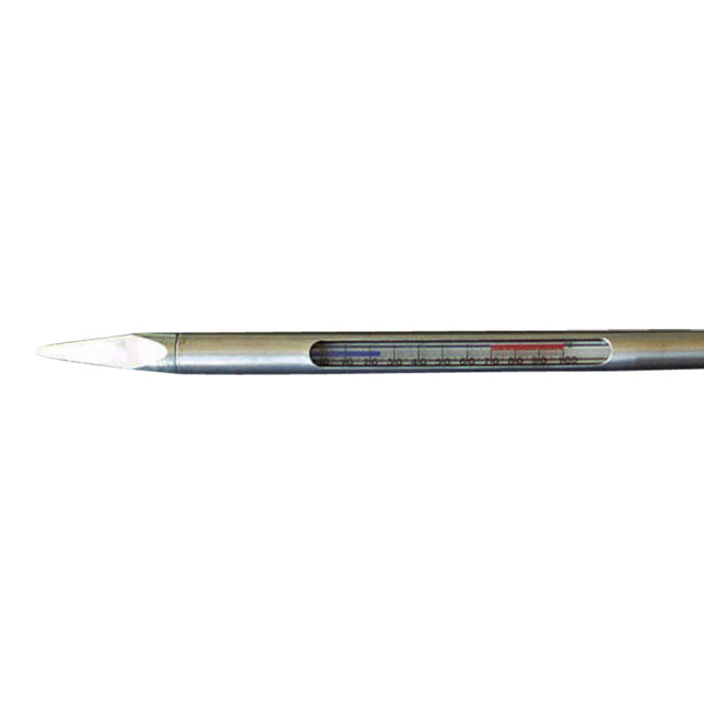 Ersatzthermometer für Heumesssonde ARMATHERM 7903(H 3), im Plexischutzrohr mit Andruckfedern