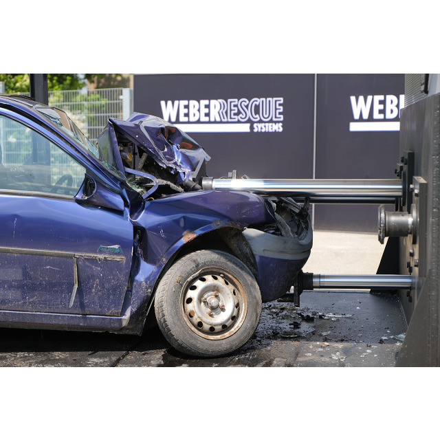 CRASH SYSTEM WEBER, zur Ausbildung anhand von Unfallszenarien von Fahrzeugen