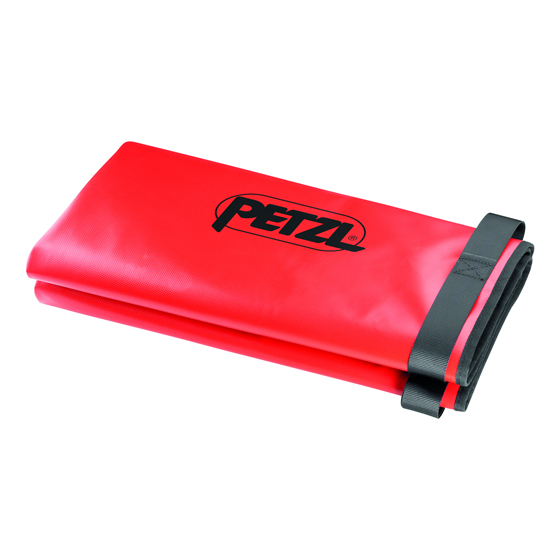 Transporttasche PETZL für Rettungstrage NEST, ausTPU, rot, mit Klettverschluss