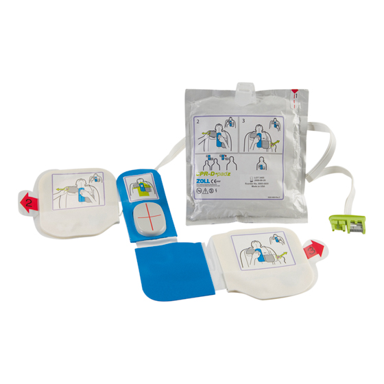 CPR-D padz Elektrode für Defibrillator ZOLL AED PLUS Einteilig, Haltbarkeit 5 Jahre