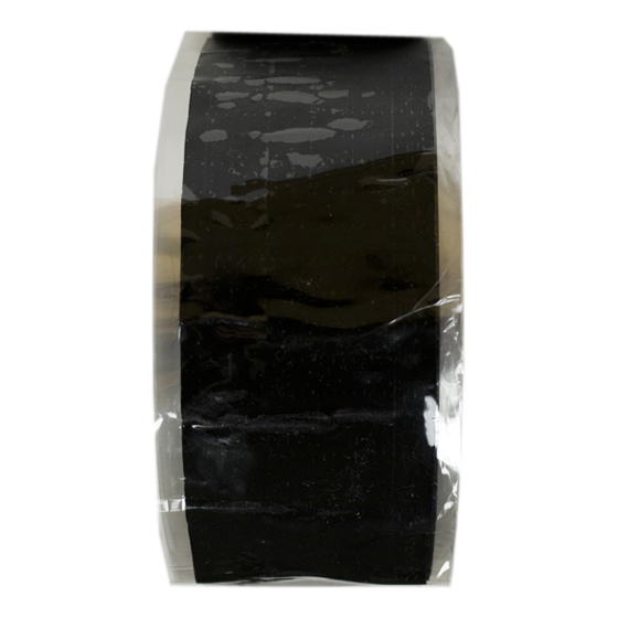 ResQ-tape Rolle Industrie. Länge 10,97 m, Breite 5 0,8 mm, Farbe schwarz. Lieferung im Druckverschlus sbeutel