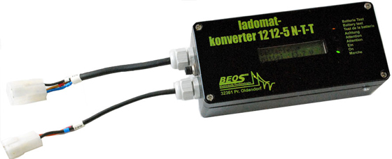 Ladomat-Konverter BEOS 1212-5 N-T-T für 12 V Bordnetz und 12 V Batterien