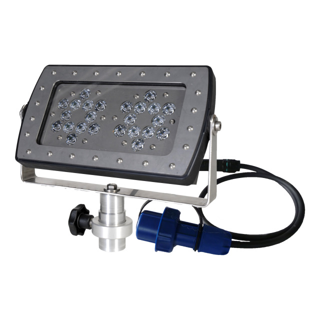 Arbeitsscheinwerfer TREBLE-LIGHT POWER LED 10000 Flood, 230 V, DIN-Aufnahme