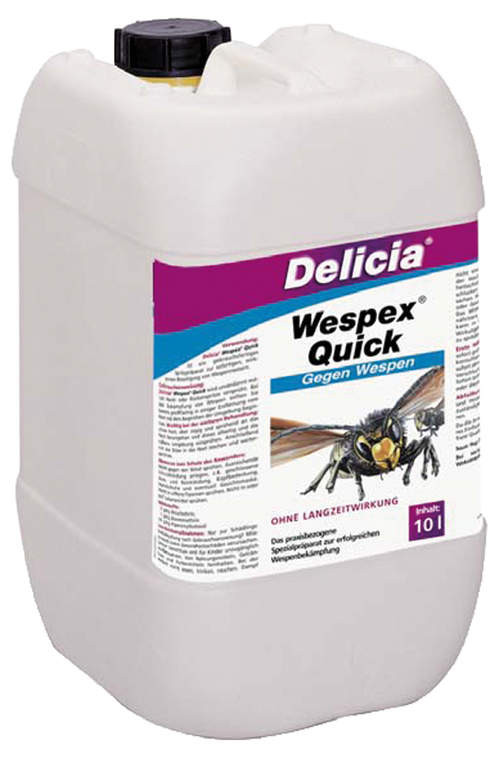Wespex-Quick, 10 l im Kanister UN 3082, umweltgefährdender Stoff, flüssig, n.a.g. (Permetrin 9, IIIE), 10 Gefahrgutpunkte