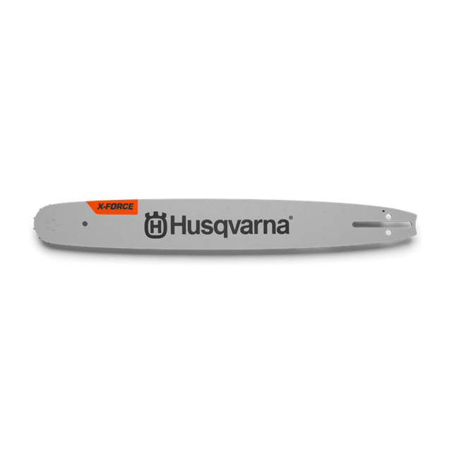 Schiene HUSQVARNA, X-Force laminiert, 15 Zoll, Länge 38cm, Pixel 0,325 Zoll, Stärke 1,3mm