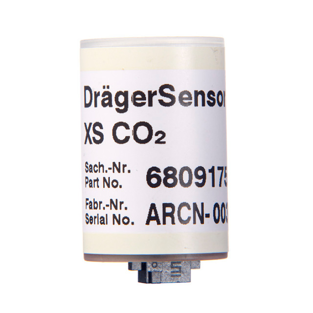 Elektrochemischer Sensor DRÄGER XS EC- CO2 für Miniwarn, Multiwarn II, Pac III, X-am 7000, 0-5 Vol.%, Gewährleistung 1 Jahr