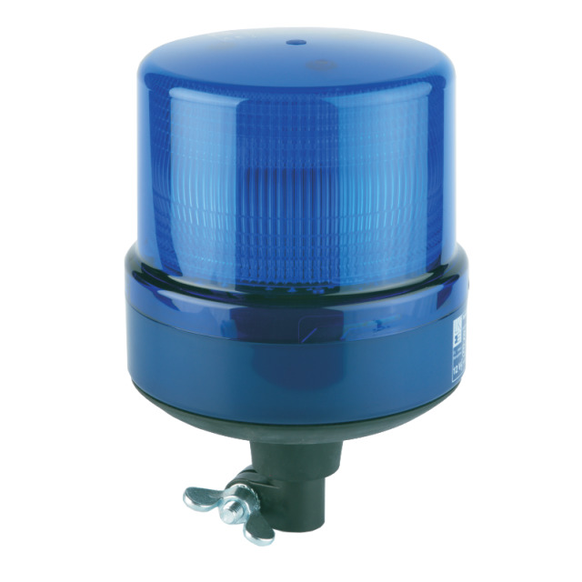 Doppelblitz-Kennleuchte HÄNSCH COMET-A LED, DIN 14620. Blaue Lichthaube