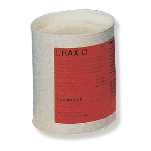 Übax-Rauchpatrone AX 60, für 55 m³ orangen Rauch.5 Stück à 60 g in Pappdose