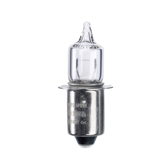 Xenon-Glühlampe 2,4 V/0,7 A für Taschenlampe WOLFLYTR-24 und LYTR-24B, Packung mit 2 Stück
