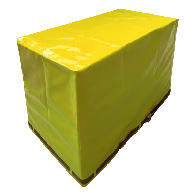 Abdeckplane für Stromerzeuger GEKO 6602,  Farbe gelb, (LxBxH) 820x550x620 mm