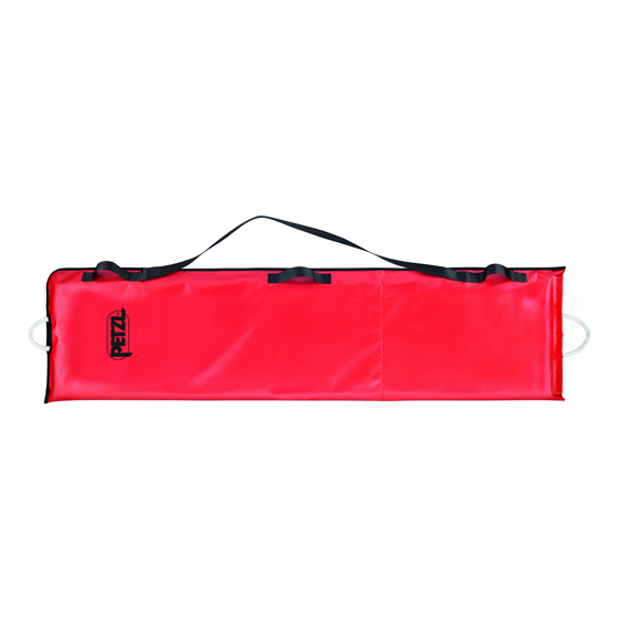 Transporttasche PETZL für Rettungstrage NEST, ausTPU, rot, mit Klettverschluss