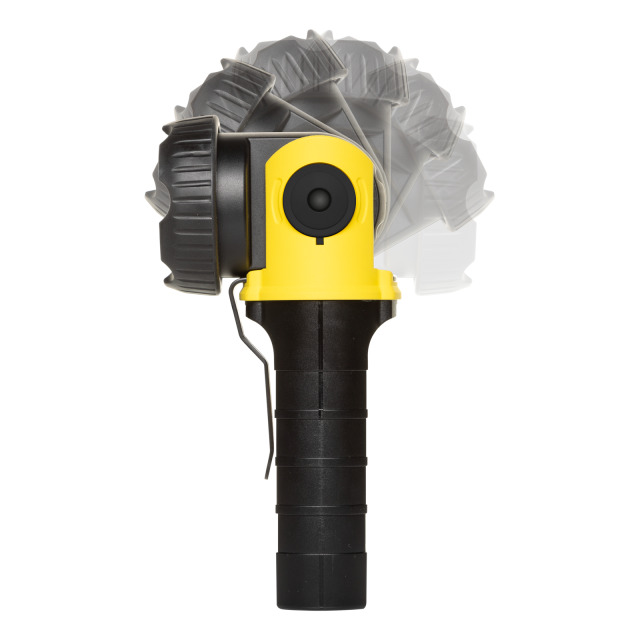 Handlampe ACCULUX HL 30 EX POWER, DIN 14649, ATEX-Zulassung, schwarz/gelb, mit LiIon-Akku, ohne Ladegerät