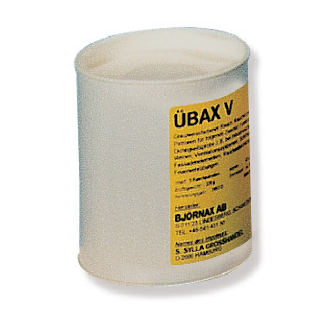 Übax-Rauchpatrone AX 60 für 55 m³ weißen Rauch. 5Stück à 60 g in Pappdose