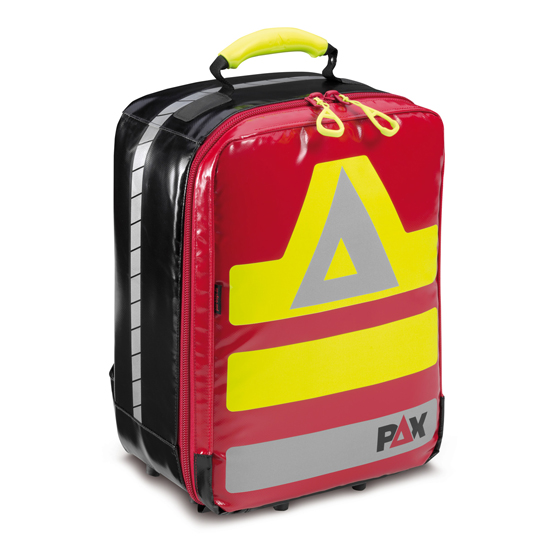 SEG-Rucksack PAX Klein, aus PAX-Plan, rot, Set mitInnentaschenset 1