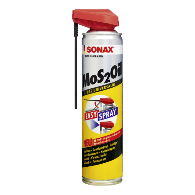 SONAX MoS2Oil NanoPro EasySpray, Spraydose mit 400ml Inhalt, EasySpray-Kopf