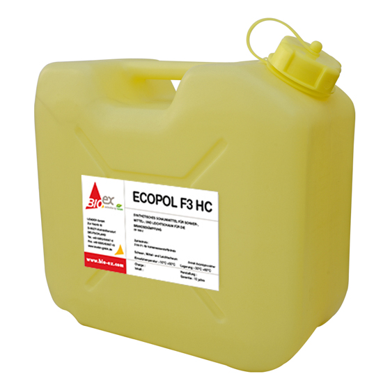 Schaumlöschmittel BIOEX ECOPOL F3 HC, DIN EN 1568.20 l im Kunststoff-Kanister DIN 14452