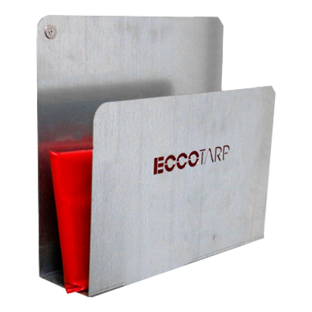 Wandhalterung ECCOTARP für Notfallwannen bis Größe ET 051 XXL Easy Pack, aus verzinktem Blech