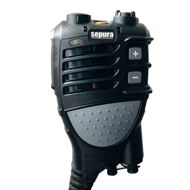 Mikrofon-Lautsprecher OptiVo+ für SEPURASTP8000/9000, 15 Gruppen, IP 67