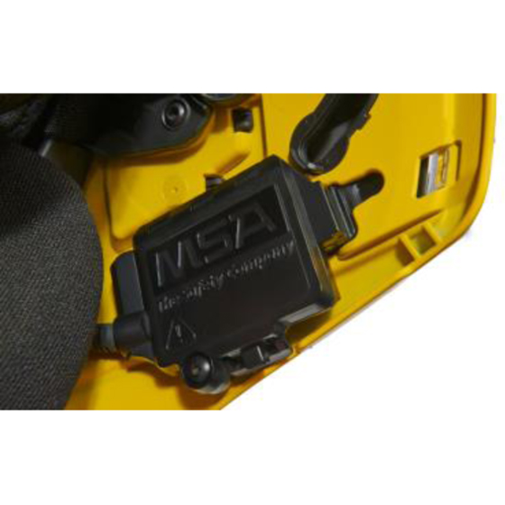 integriertes Beleuchtungsmodul MSA für Feuerwehrhelm F1 XF, mit Batterien