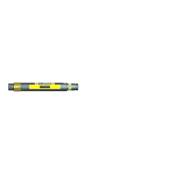 Rettungsstütze PARATECH AcmeThread M, 640–910 mm,5 Jahre Garantie