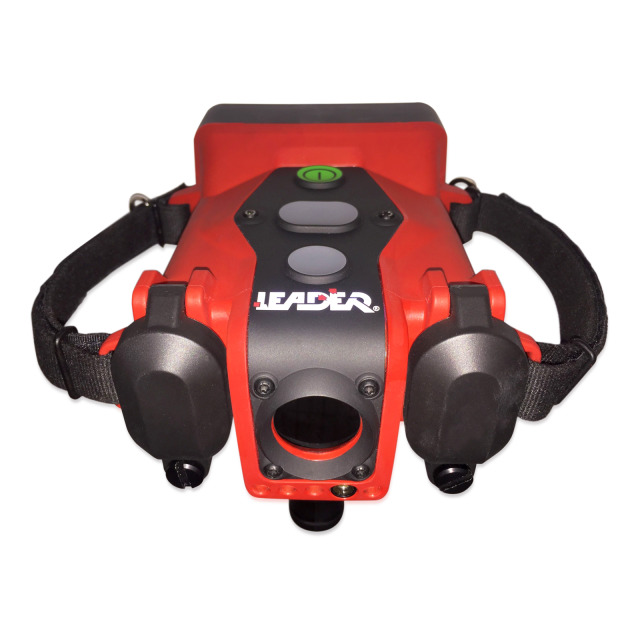 Wärmebildkamera LEADER TIC 4.3, 5 Darstellungsarten, Laserpointer, mit 2 Akkus, ohne Ladezubehör