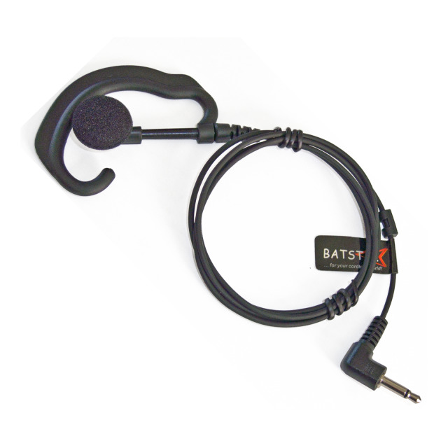 Ohrhörer zum Anschluss am Mikrofon-Lautsprecher,mit 3,5 mm Klinkenstecker und Ohrhalter