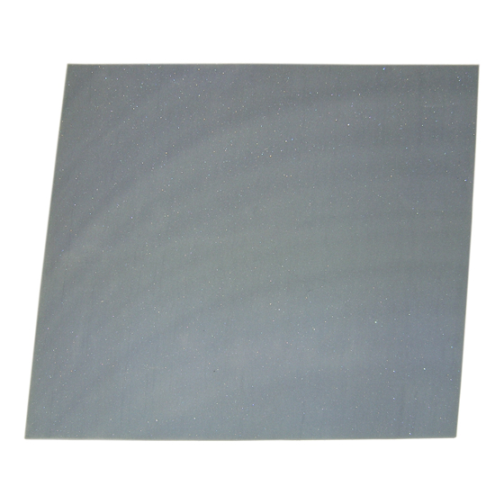 Schaumstoff-Dichtungsplatte, zur Ergänzung der Schachtabdeckung (Art.-Nr. 274500). (LxBxH) 900x900x20 mm, ca