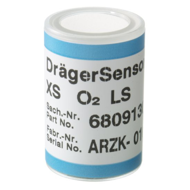Elektrochemischer Sensor DRÄGER XS EC-O2-LS für Miniwarn, Multiwarn II, Pac III, Pac-Ex und X-Am 7000, 0-25 Vol.%, Gewährleistung 3 Jahre