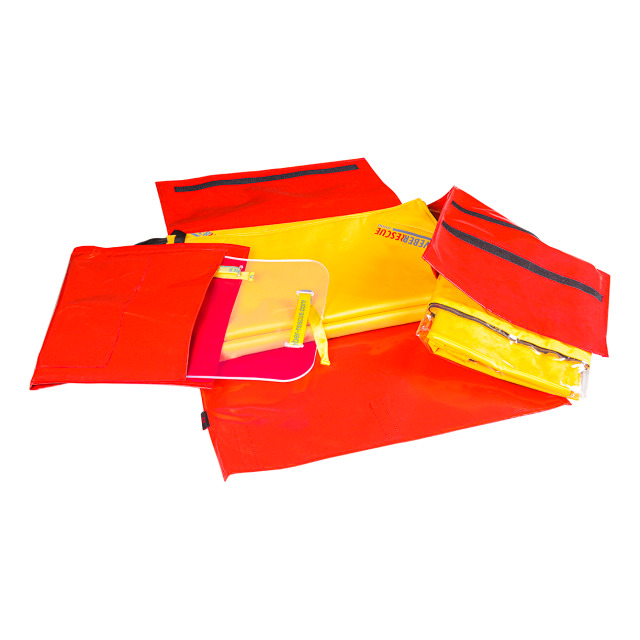 Patientenschutzset SAFE WEBER, mit 2 Schutzdecken,4 Schutztaschen, 1 Splitterschutz, 1 Patientenschutzdecke, Aufbewahrungstasche