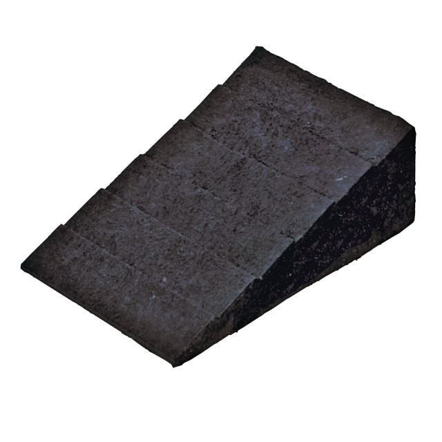 Abstützsystem WEBER Stab-Fix Keil 150, aus recyceltem Kunststoff (PE), Farbe schwarz