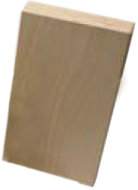 Sperrholzplatte 50x200x350 mm, aus Buchenholz, wasserfest verleimt, 3 mm gefast. Für Satz Formhölzergemäß Beladung RW DIN 14 555-